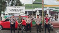 Polres Minahasa melaksanakan pengamanan Salat Iduladha di sejumlah masjid Agung Al Falah Kyai Modjo (ist)