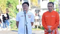 Wali Kota Manado Andrei Angouw membawakan sambutan (ist)