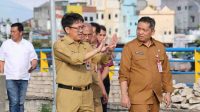 Wali Kota Manado Andrei Angouw melakukan inspeksi lapangan ke sejumlah titik interaksi publik di Kota Manado (ist)